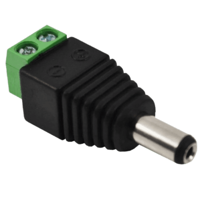 DC Male 12V Power Connector For CCTV Camera - RSEC - Security Equipment Centre
