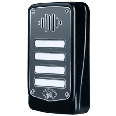 G-Speak Ultra 4 Button Metal Facia Gate Station GSC0E040V0M