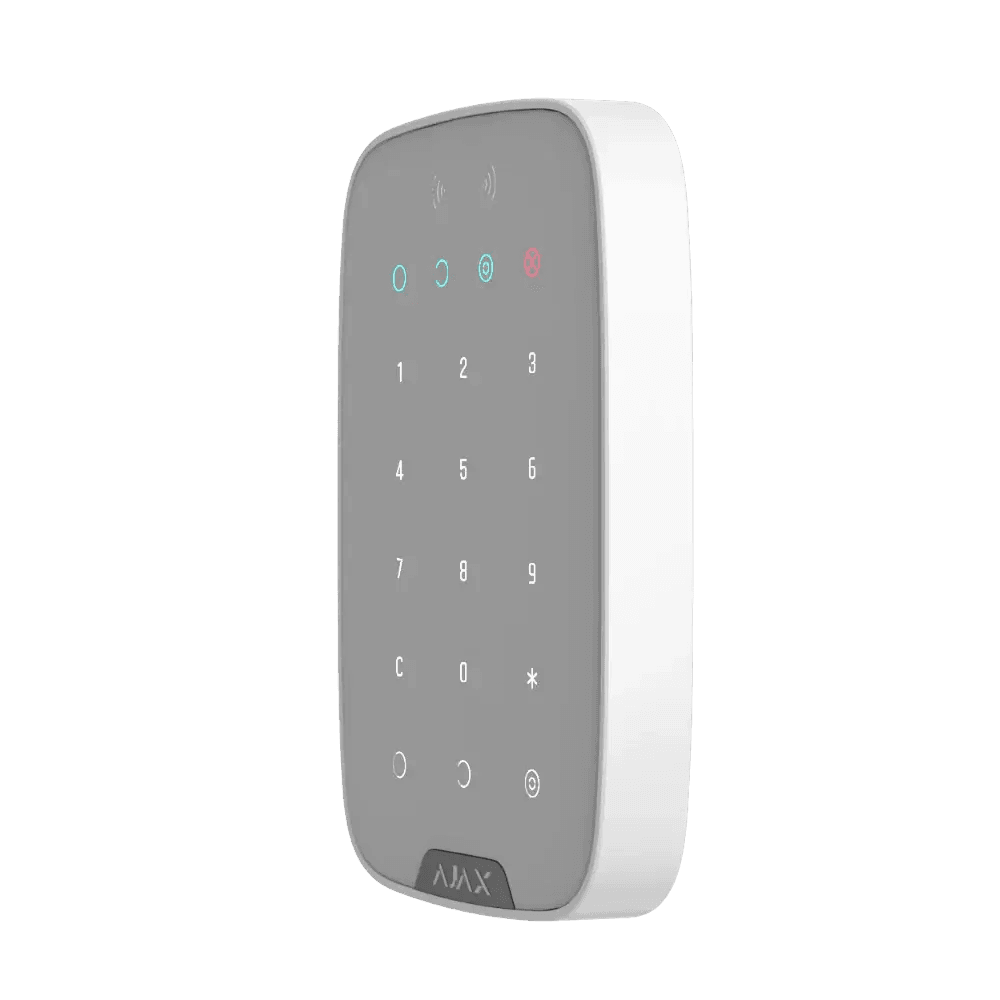 AJAX KeyPad White Two-Way Wireless Keypad (1938249-12-WH1)