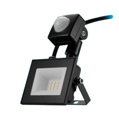 Switched 10W LED Flood Light with Automatic Motion Sensor (SWD-10016-10)
