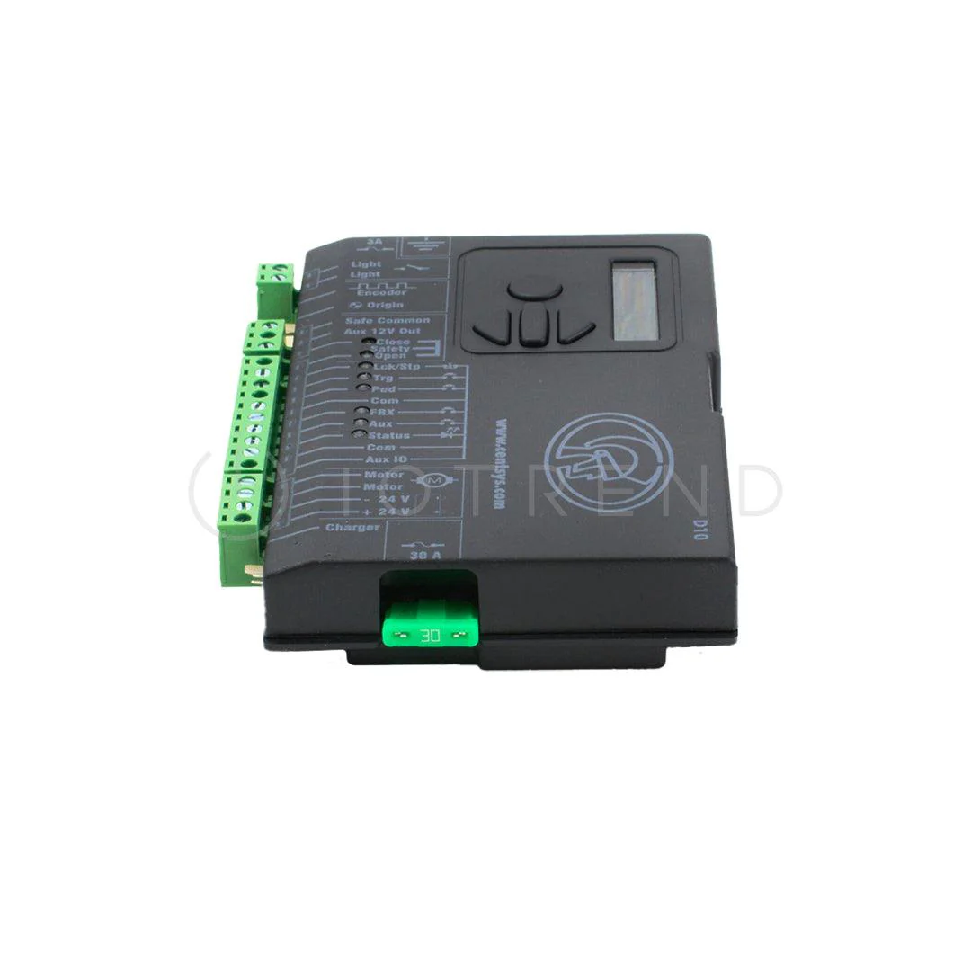 Centurion Gate Motor LCD Controller PCB D10 Black - RSEC - Security Equipment Centre - Distributor of electronic security solutions