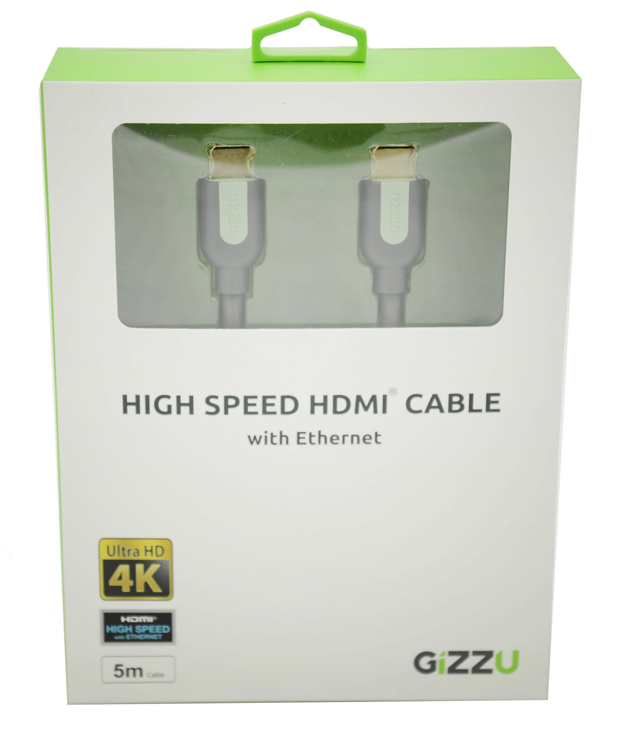 GIZZU High Speed V2.0 HDMI 5m Cable - GCHH5M