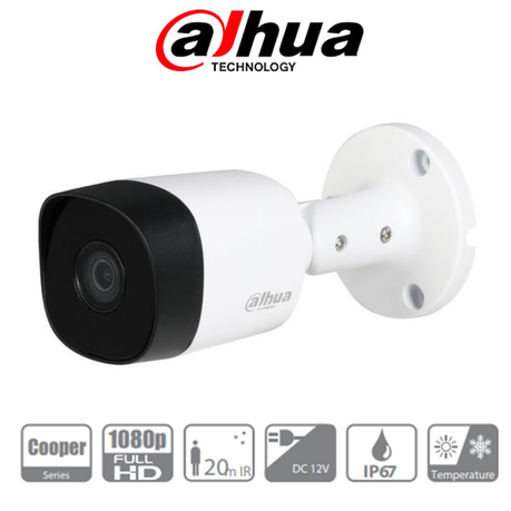 Dahua Fixed Focal DH-HAC-B1A21P IR Bullet Camera