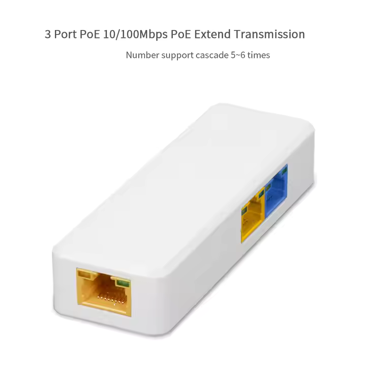 GENATA 3 Port Indoor PoE Extend Switch NW139