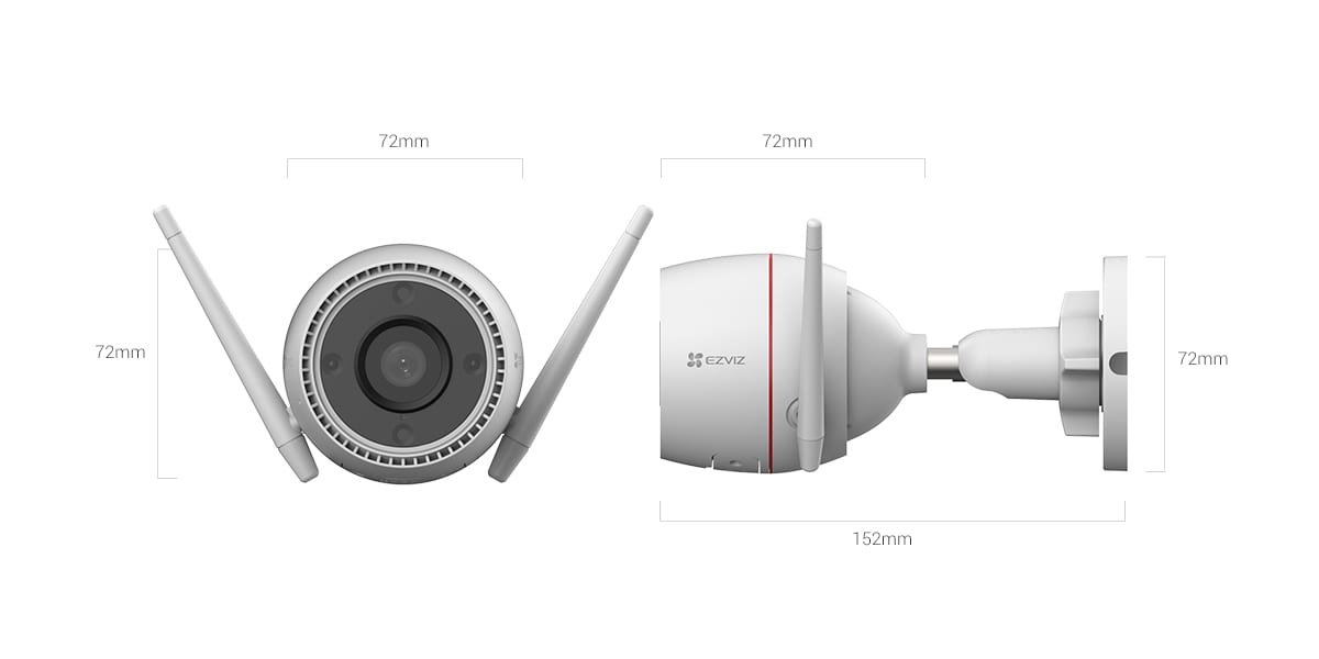 EZVIZ C3TNP OutPro Bullet Camera – 3MP