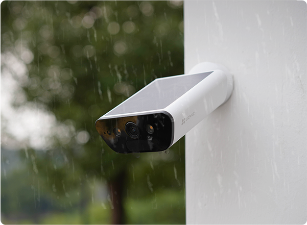 EZVIZ CB5 4K Built-In Solar Panel Battery AI Human Detection Camera