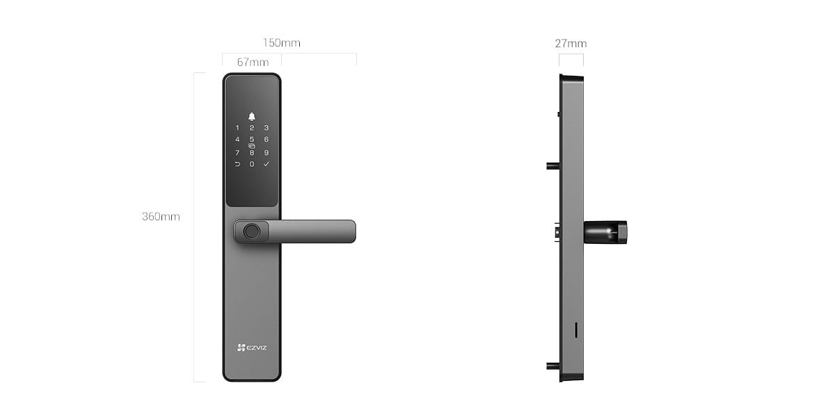 EZVIZ DL05 Smart Fingerprint Door Lock