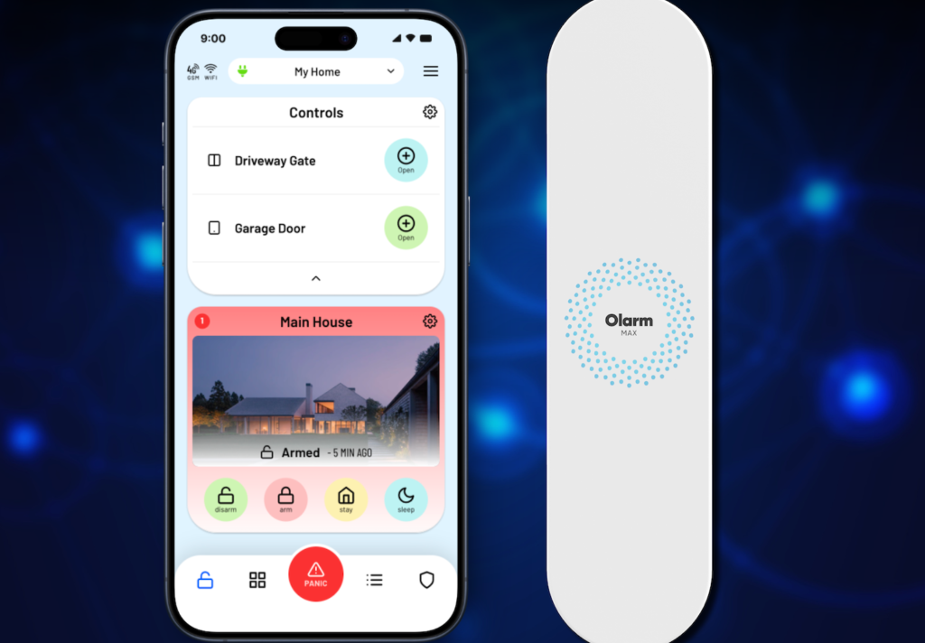 Olarm MAX Dual SIM 4G & Wi-Fi