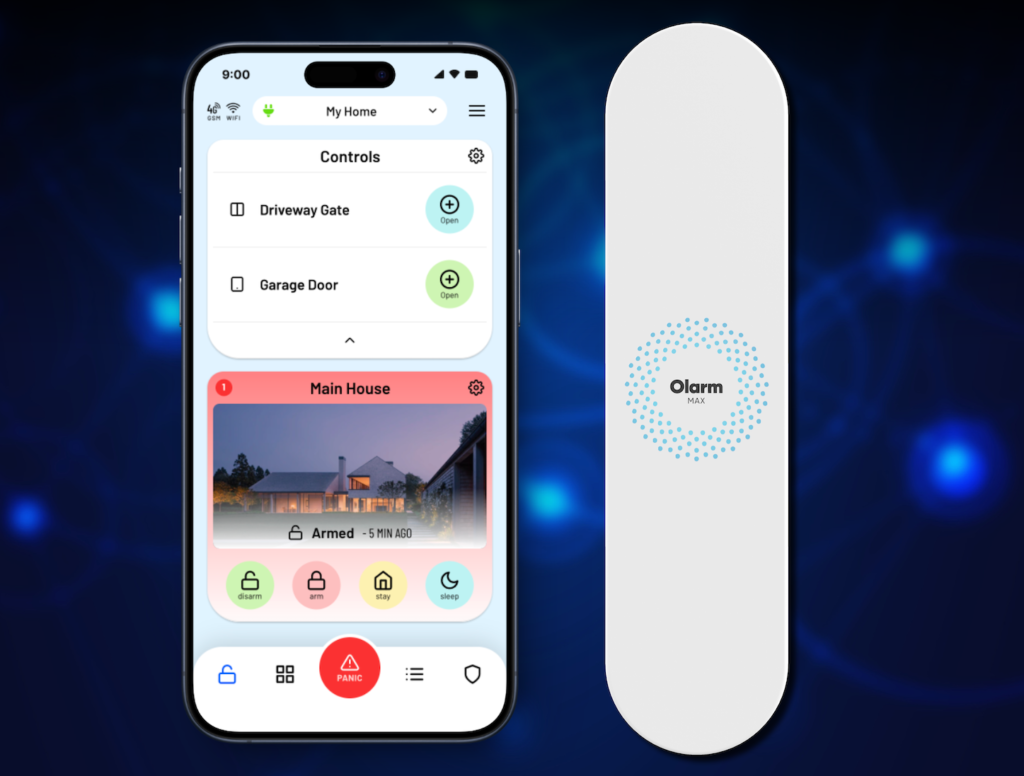 Olarm MAX Dual SIM 4G & Wi-Fi