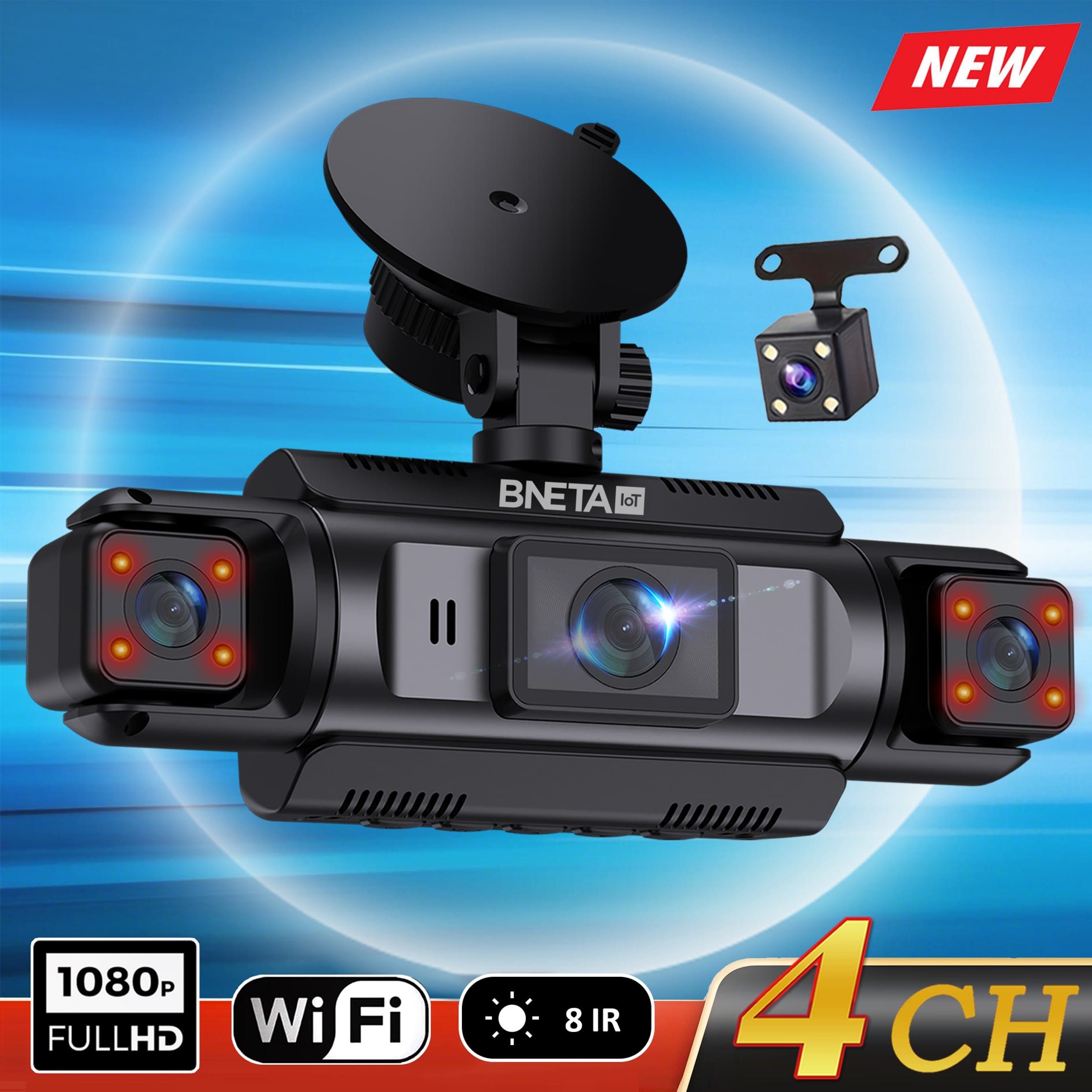 Bneta F410 4CH Dashcam CS-F410