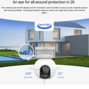 EZVIZ HB8 2K Solar 4G WiFi Camera Kit CS-HB8C/SP
