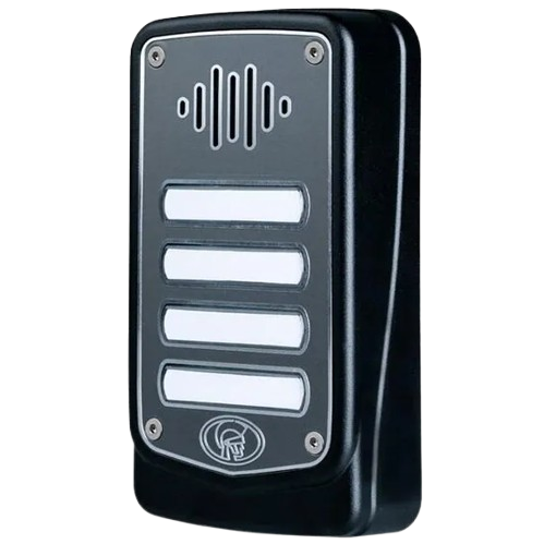 G-Speak Ultra 4 Button Metal Facia Gate Station GSC0E040V0M