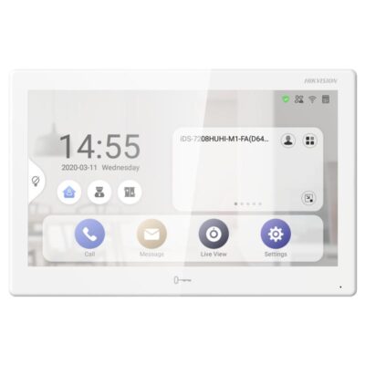 Hikvision DS-KH9510-WTE1 10-Inch Touch Screen Video Intercom Monitor