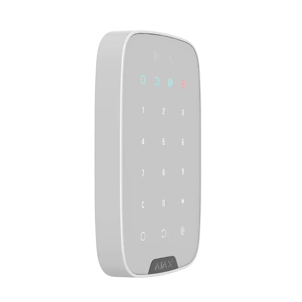 AJAX KeyPad White Wireless Keypad (1938249-12-WH1)