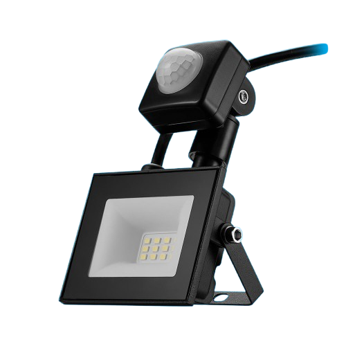 Switched 10W LED Flood Light with Automatic Motion Sensor (SWD-10016-10)