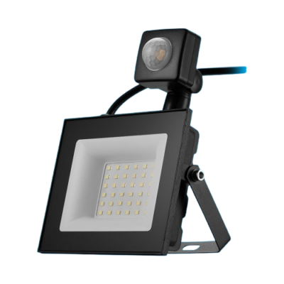 Switched 10W LED Flood Light with Automatic Motion Sensor (SWD-10016-10)