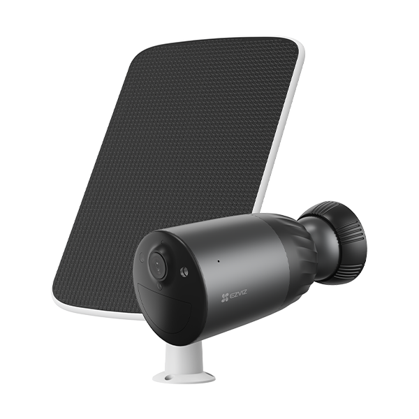 EZVIZ Wire-Free 4K Camera Kit installed outdoors