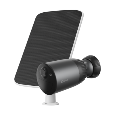 EZVIZ Wire-Free 4K Camera Kit installed outdoors