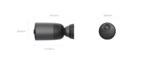 EZVIZ 4K Battery Camera Kit (CS-BC1C/SP)