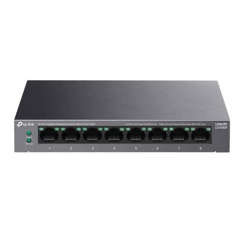 TP-Link LS108GP 8-Port Gigabit PoE+ Switch