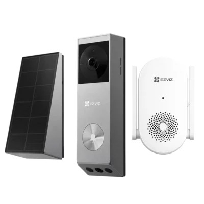 EZVIZ EP3X Pro Kit Solar Doorbell + CH1 Chime (CS-EP3XPRO)